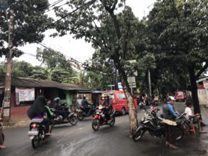 ジャカルタ郊外